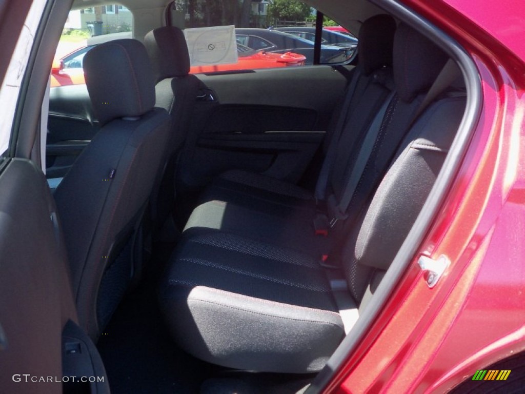 2013 Equinox LT AWD - Crystal Red Tintcoat / Jet Black photo #12