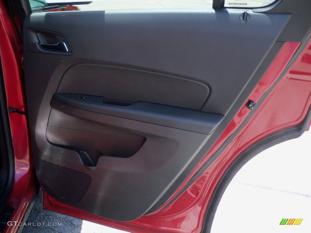 2013 Equinox LT AWD - Crystal Red Tintcoat / Jet Black photo #13