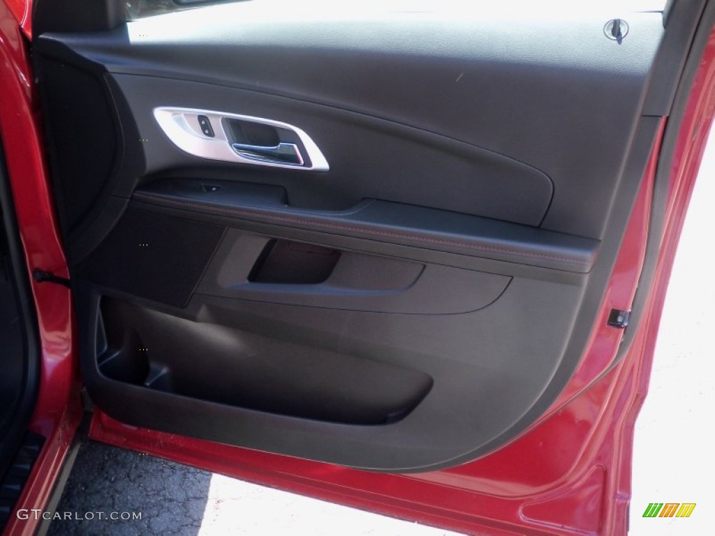 2013 Equinox LT AWD - Crystal Red Tintcoat / Jet Black photo #15
