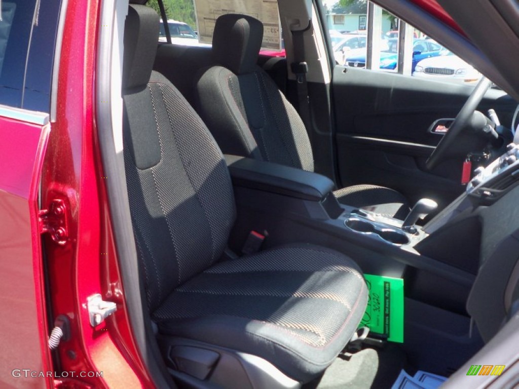 2013 Equinox LT AWD - Crystal Red Tintcoat / Jet Black photo #16