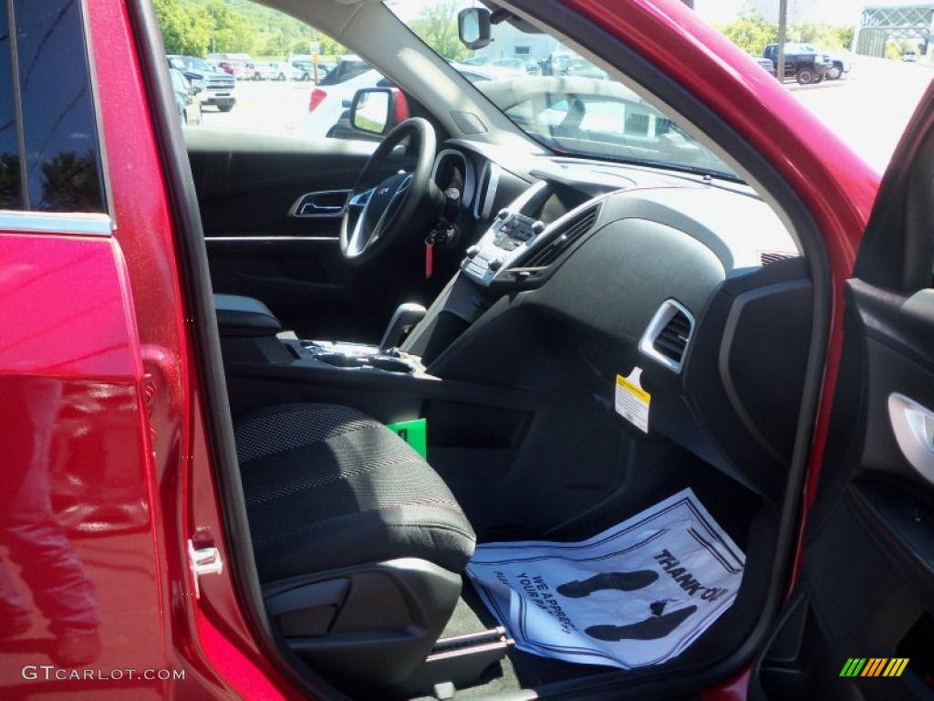 2013 Equinox LT AWD - Crystal Red Tintcoat / Jet Black photo #17