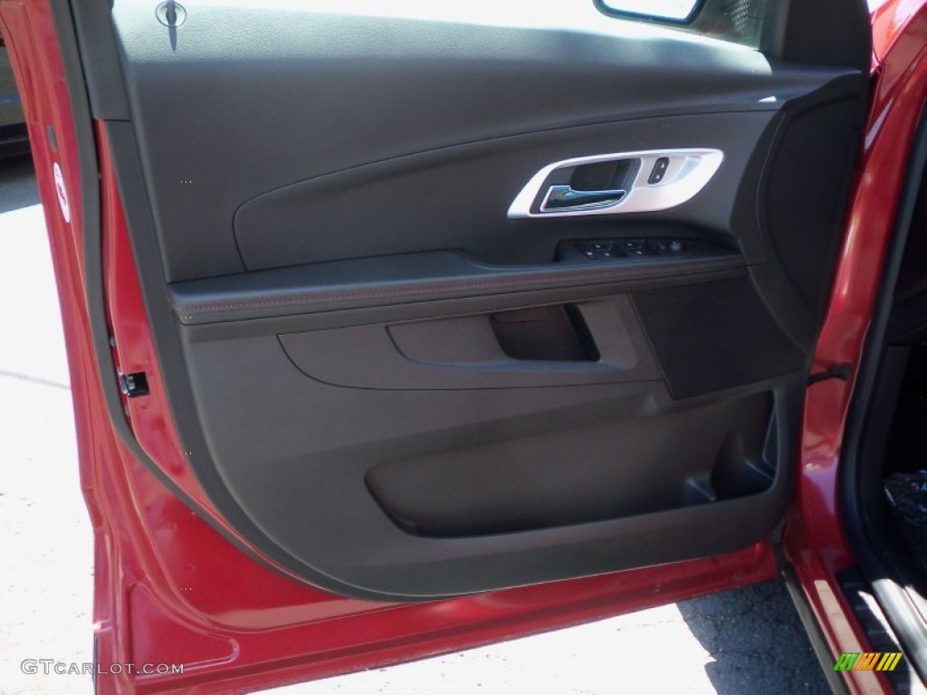 2013 Equinox LT AWD - Crystal Red Tintcoat / Jet Black photo #18