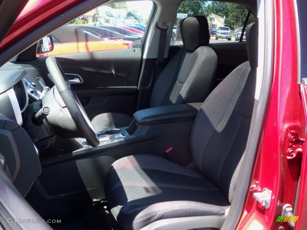 2013 Equinox LT AWD - Crystal Red Tintcoat / Jet Black photo #19