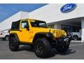 Detonator Yellow - Wrangler X 4x4 Photo No. 1