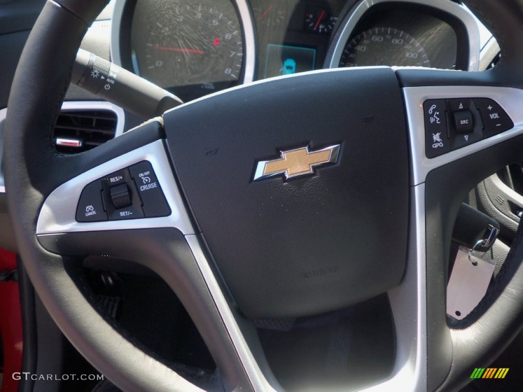 2013 Equinox LT AWD - Crystal Red Tintcoat / Jet Black photo #30