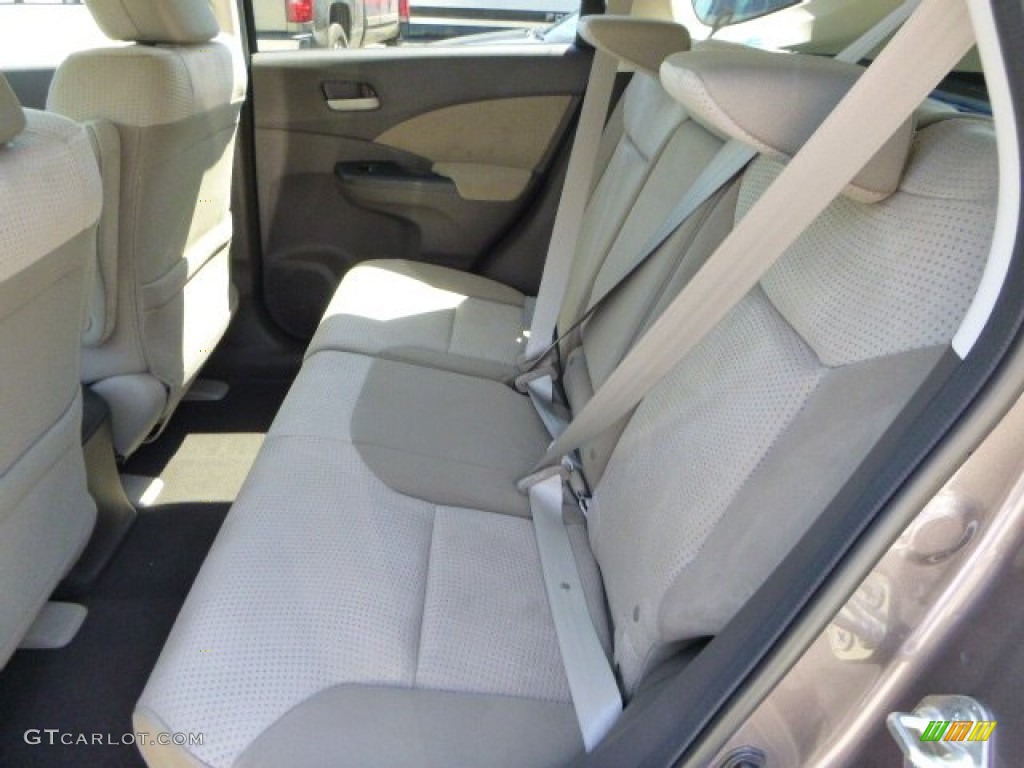 2013 CR-V EX AWD - Urban Titanium Metallic / Beige photo #11