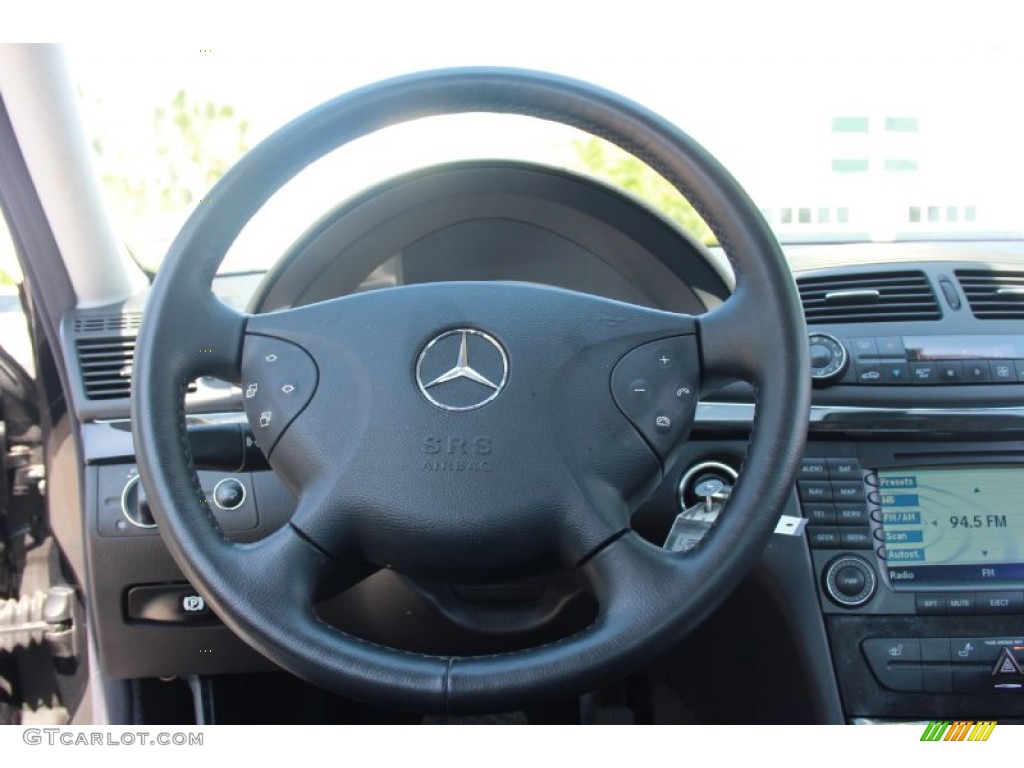 2004 Mercedes-Benz E 500 Sedan Steering Wheel Photos