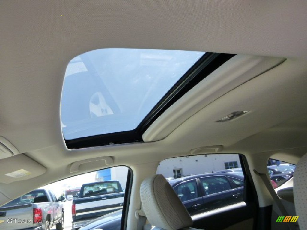 2013 CR-V EX AWD - Urban Titanium Metallic / Beige photo #15