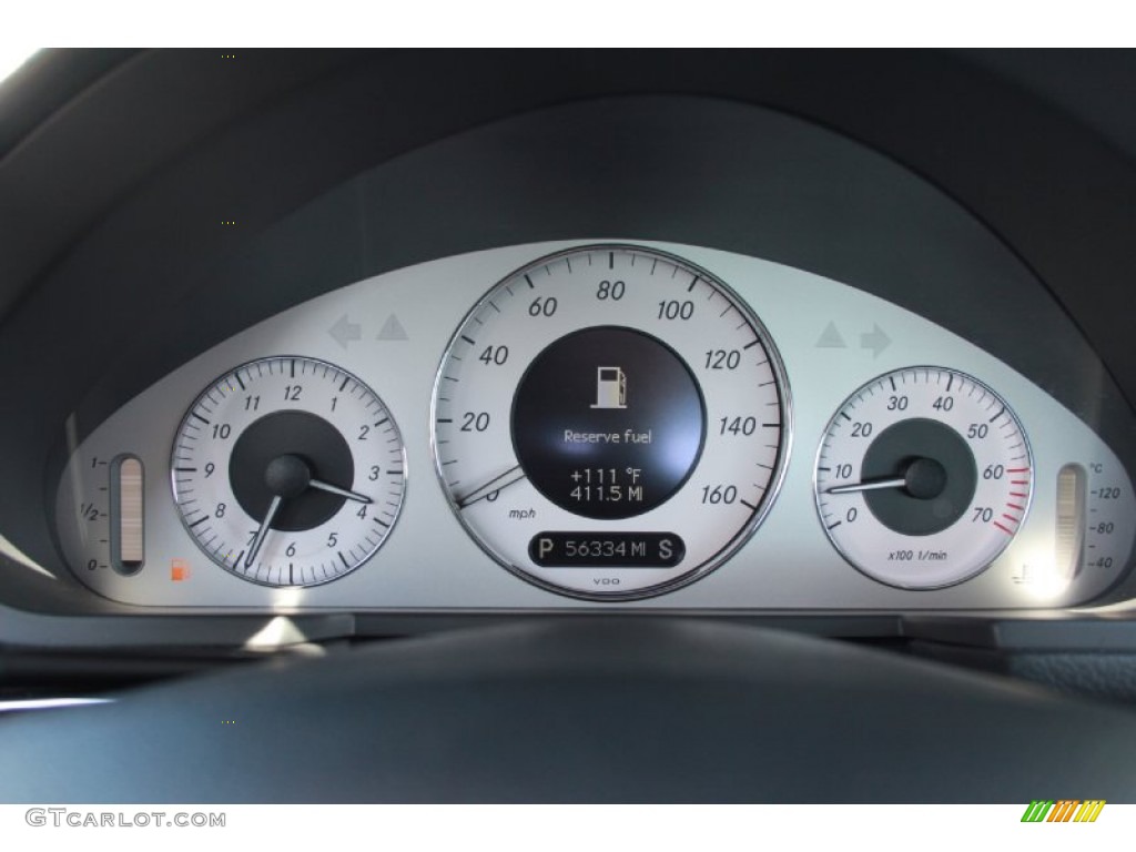 2004 Mercedes-Benz E 500 Sedan Gauges Photos