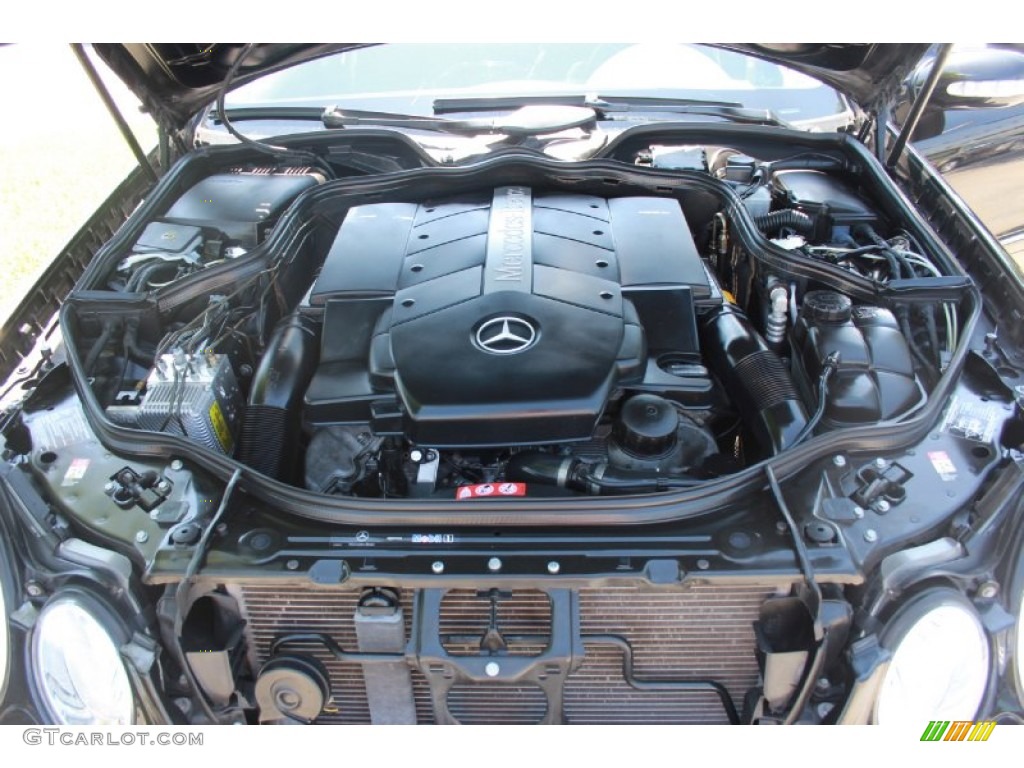2004 Mercedes-Benz E 500 Sedan Engine Photos