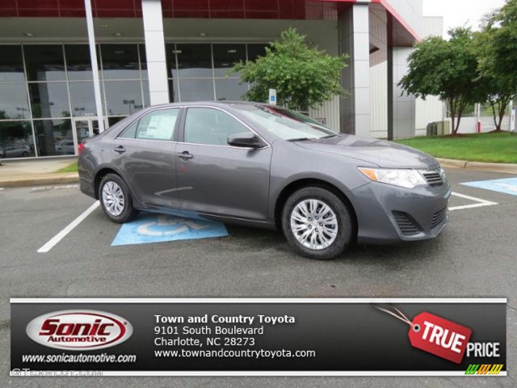 2013 Camry L - Magnetic Gray Metallic / Ash photo #1