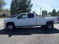 2013 Summit White Chevrolet Silverado 3500HD LTZ Crew Cab 4x4 Dually  photo #5