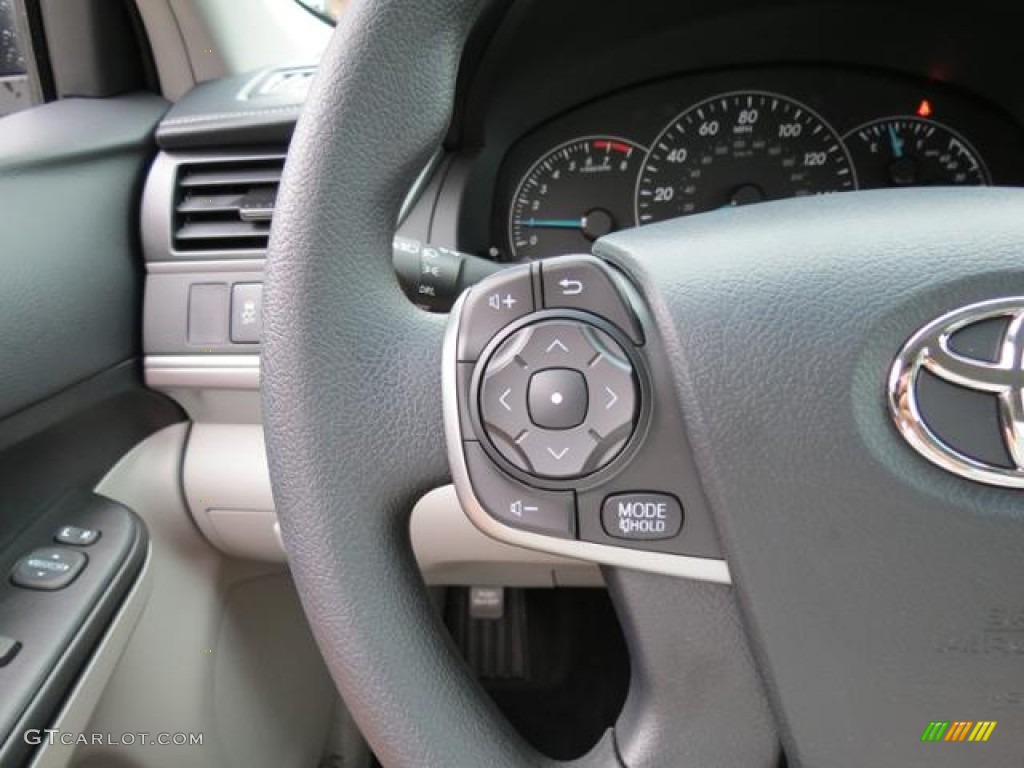 2013 Camry L - Magnetic Gray Metallic / Ash photo #12