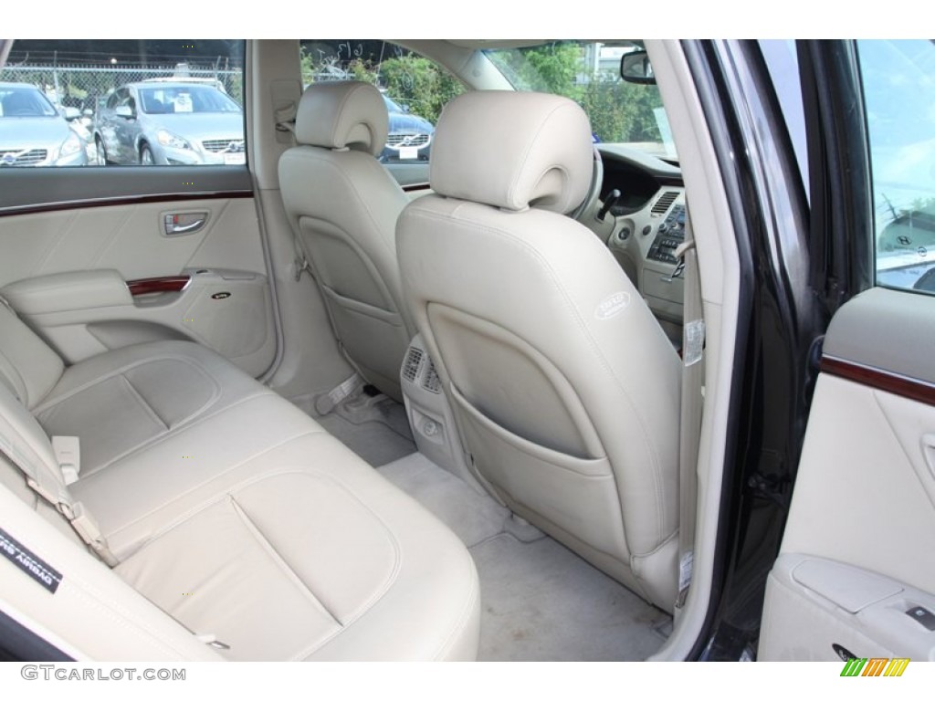 2006 Azera Limited - Ebony Black / Beige photo #20