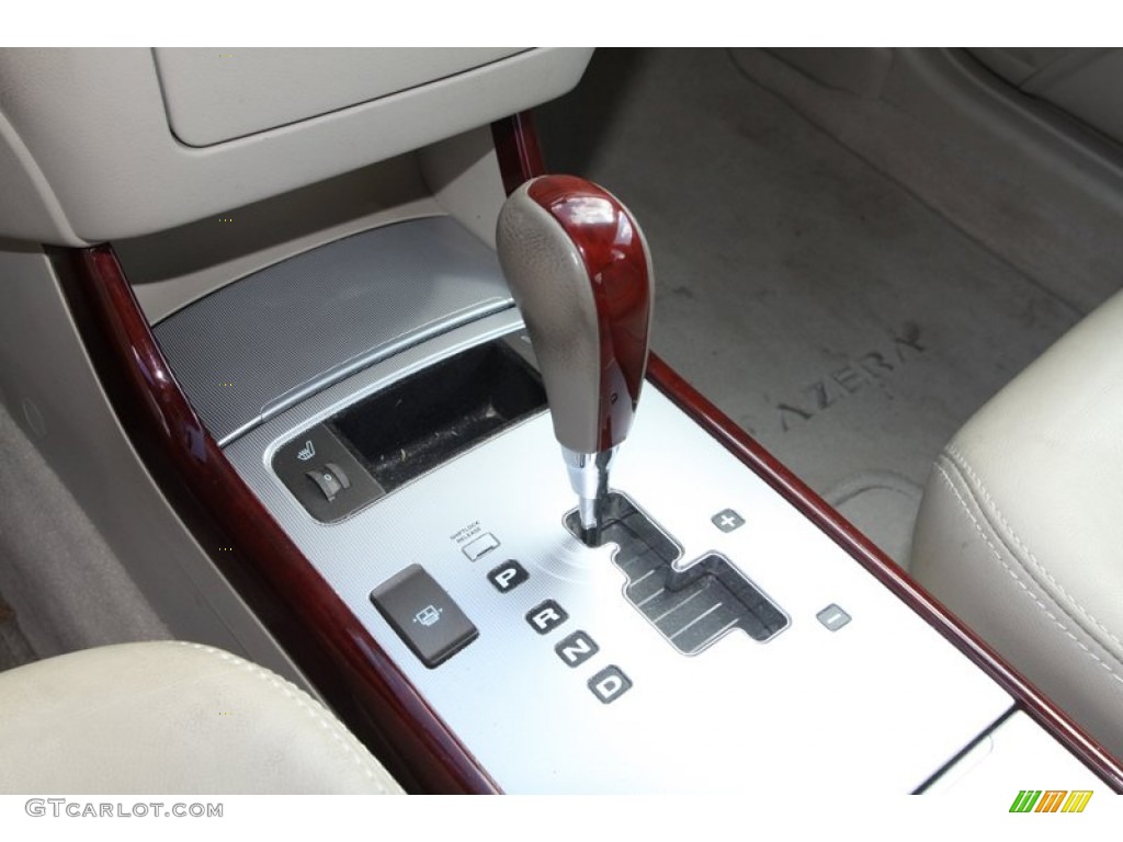 2006 Azera Limited - Ebony Black / Beige photo #31