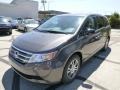 2013 Smokey Topaz Metallic Honda Odyssey EX-L  photo #7