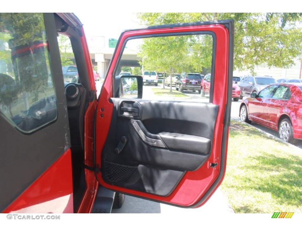 2011 Wrangler Sport S 4x4 - Flame Red / Black photo #13