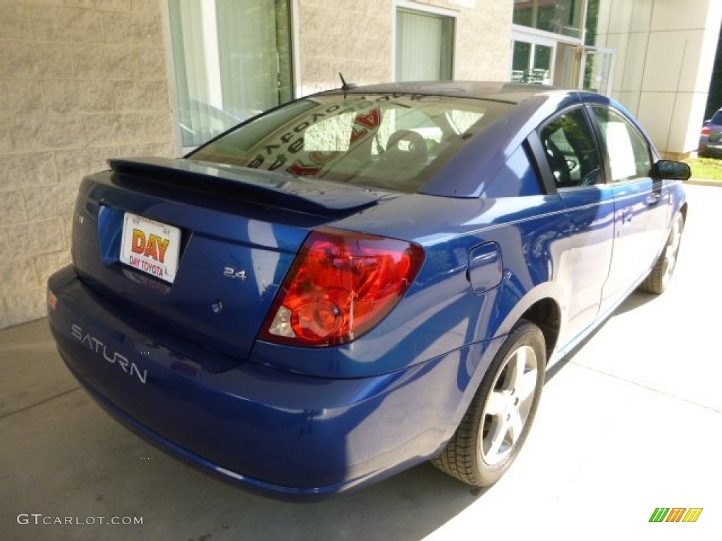 2006 ION 3 Quad Coupe - Laser Blue / Black photo #2