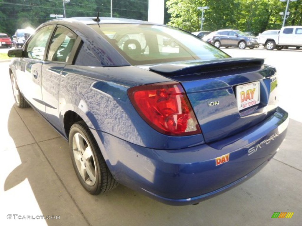 2006 ION 3 Quad Coupe - Laser Blue / Black photo #4