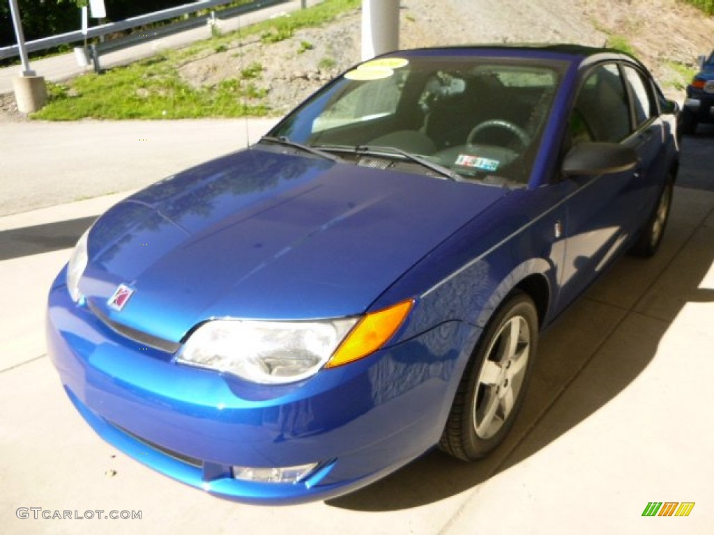 2006 ION 3 Quad Coupe - Laser Blue / Black photo #5