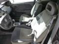 2006 Saturn ION Black Interior Front Seat Photo
