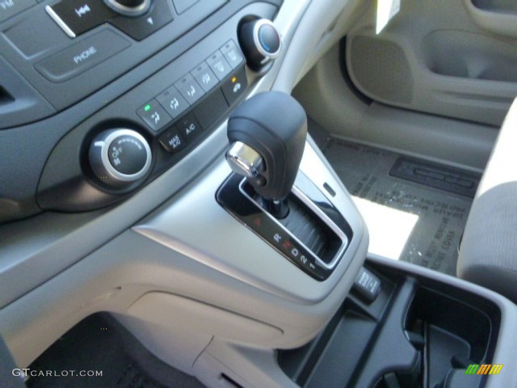 2013 CR-V LX AWD - Twilight Blue Metallic / Gray photo #16