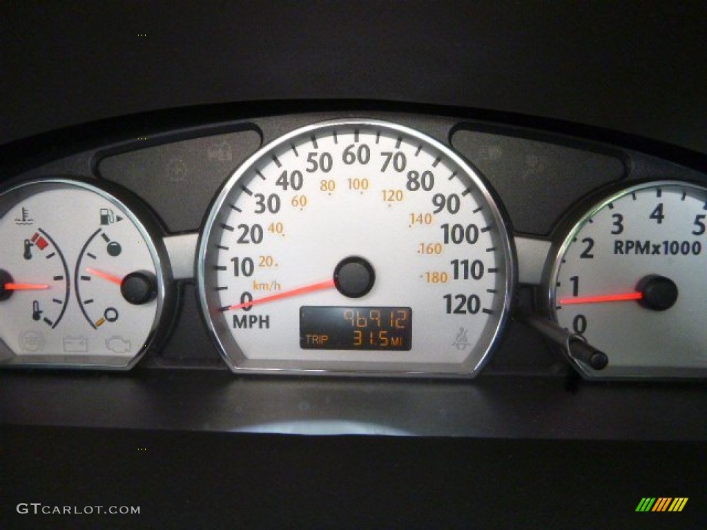 2006 Saturn ION 3 Quad Coupe Gauges Photos