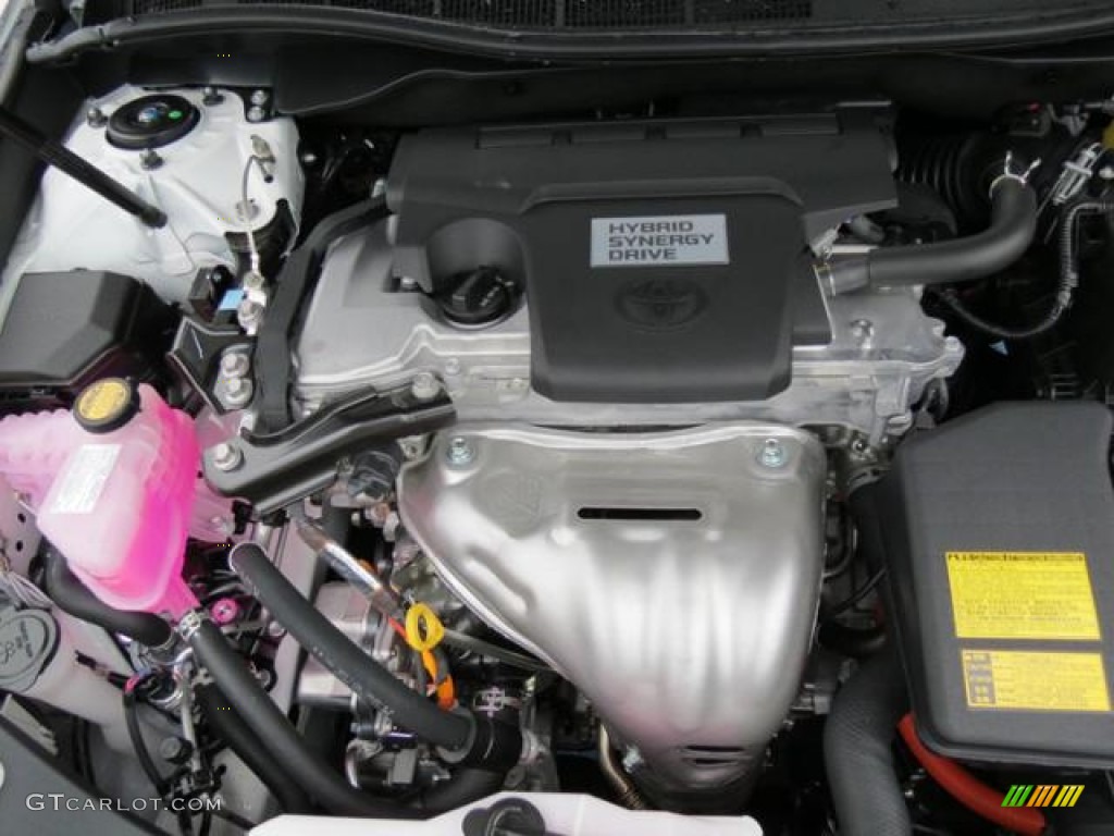 2013 Toyota Camry Hybrid XLE 2.5 Liter H DOHC 16-Valve Dual VVT-i 4 Cylinder Gasoline/Electric Hybrid Engine Photo #81855243