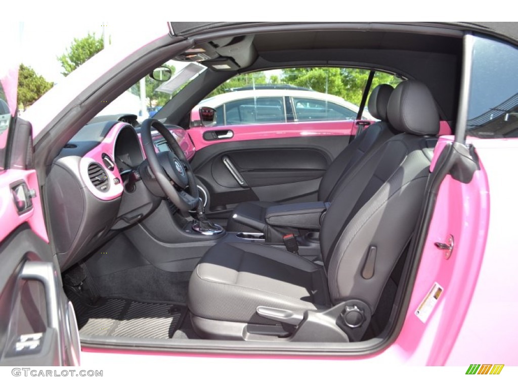 2013 Beetle TDI Convertible - Custom Pink / Titan Black photo #3