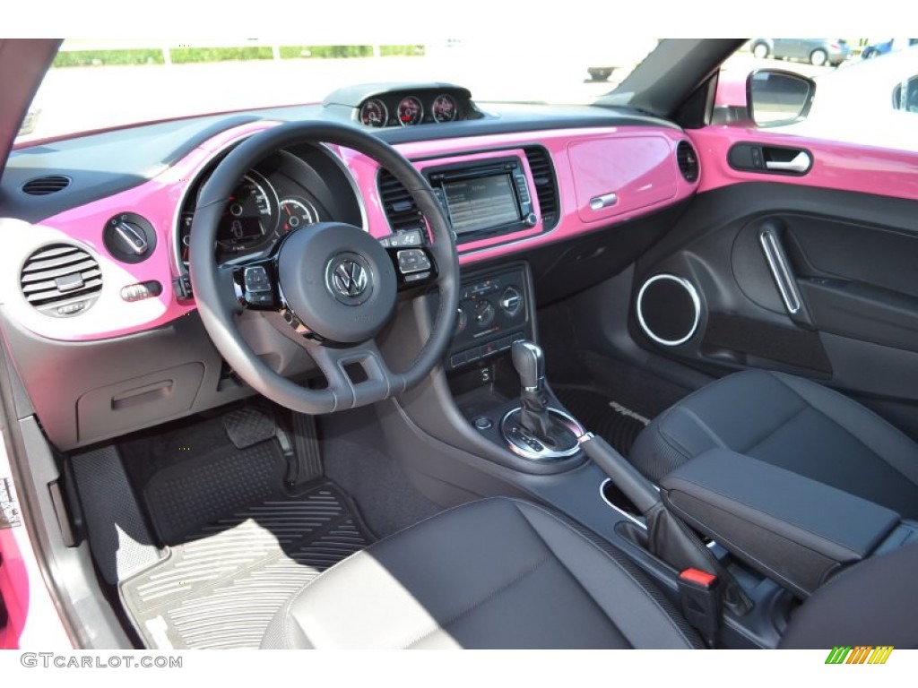 2013 Beetle TDI Convertible - Custom Pink / Titan Black photo #5