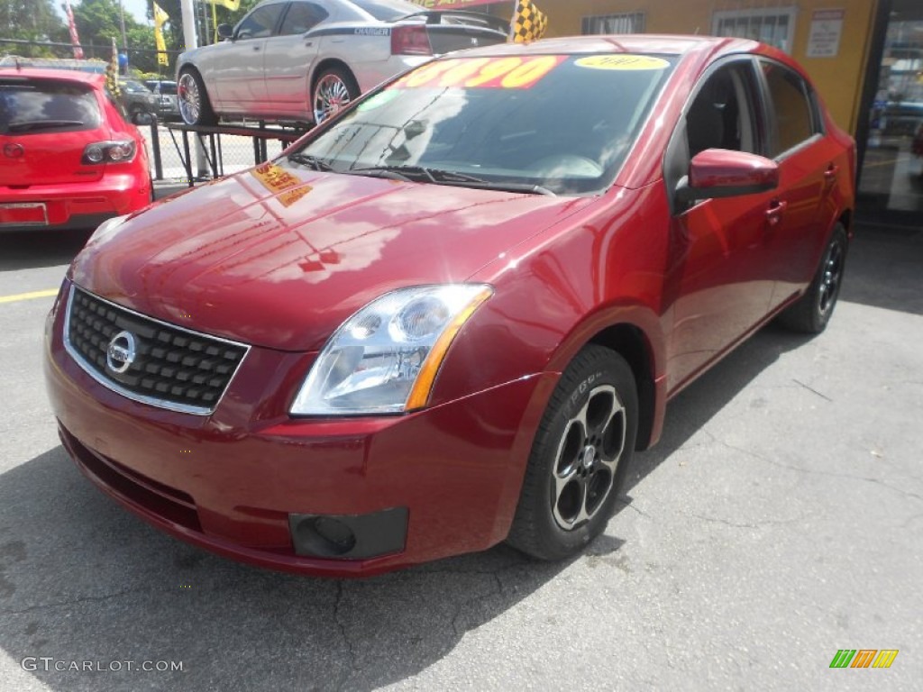 Sonoma Sunset Red Nissan Sentra