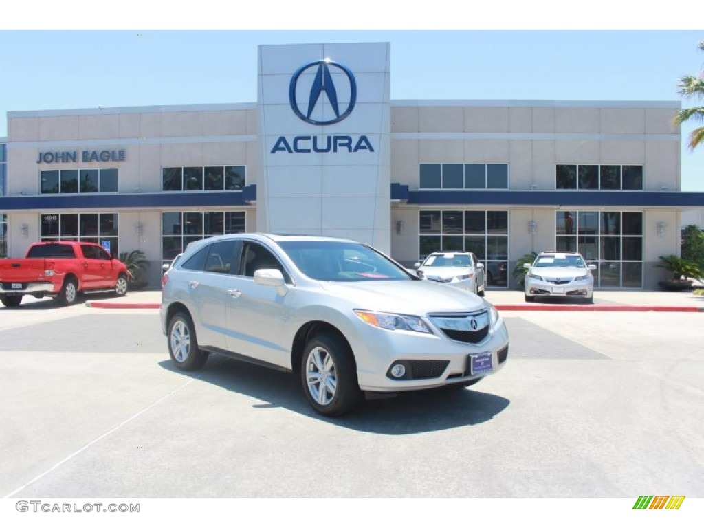 2014 RDX Technology AWD - Silver Moon / Ebony photo #1