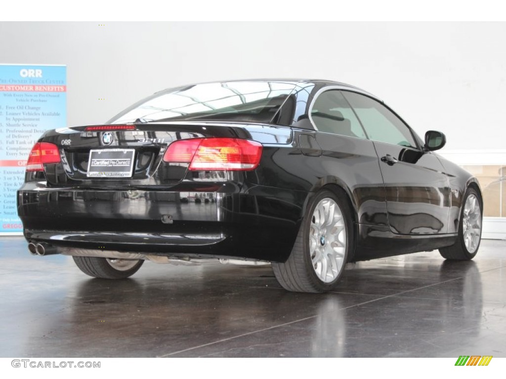 2010 3 Series 328i Convertible - Jet Black / Black photo #5