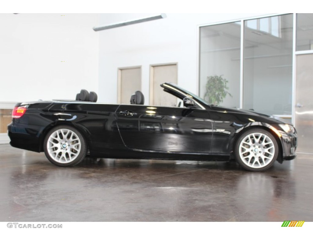 2010 3 Series 328i Convertible - Jet Black / Black photo #11