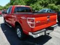 2013 Race Red Ford F150 XLT SuperCab 4x4  photo #4