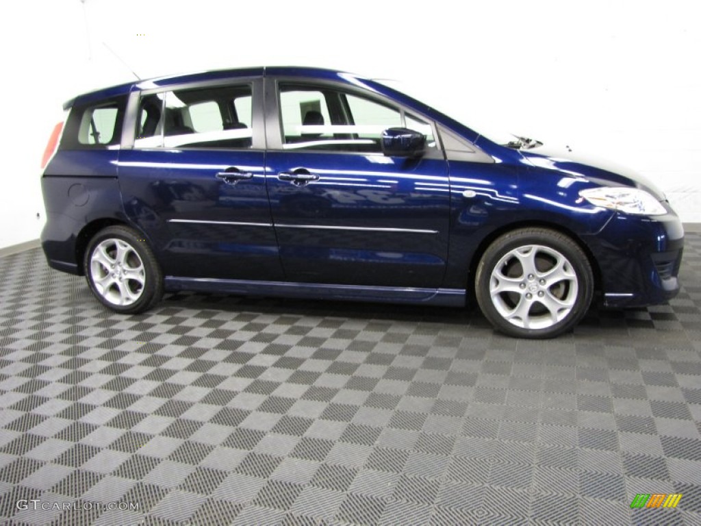 2009 MAZDA5 Sport - Stormy Blue Mica / Black photo #3