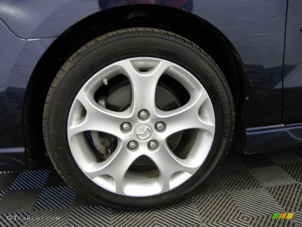 2009 MAZDA5 Sport - Stormy Blue Mica / Black photo #25