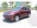 2014 Basque Red Pearl II Acura RDX   photo #3