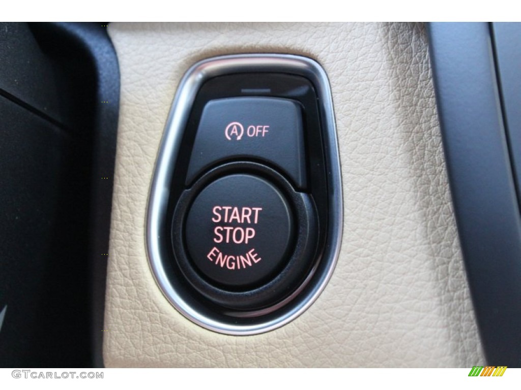 2013 3 Series 320i Sedan - Mineral White Metallic / Venetian Beige photo #28