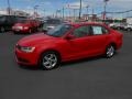 2011 Tornado Red Volkswagen Jetta TDI Sedan  photo #9