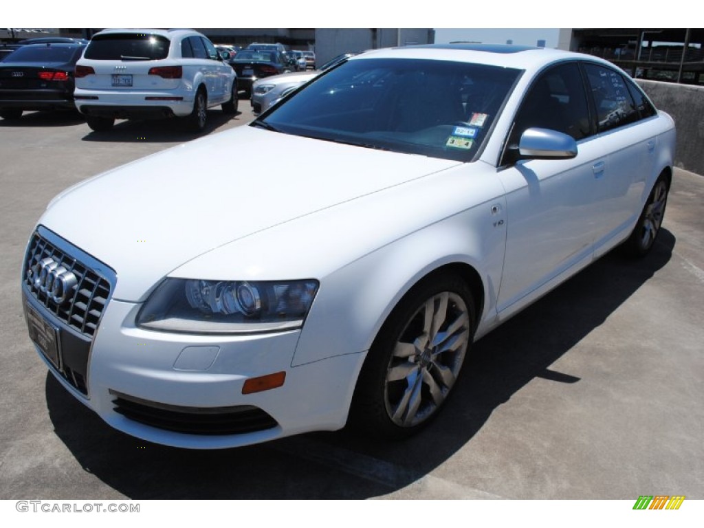 Ibis White 2007 Audi S6 5.2 quattro Sedan Exterior Photo #81862248