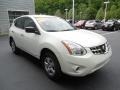 2011 Pearl White Nissan Rogue S AWD  photo #5