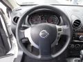 2011 Pearl White Nissan Rogue S AWD  photo #10
