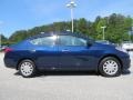Blue Onyx 2014 Nissan Versa 1.6 SV Sedan Exterior