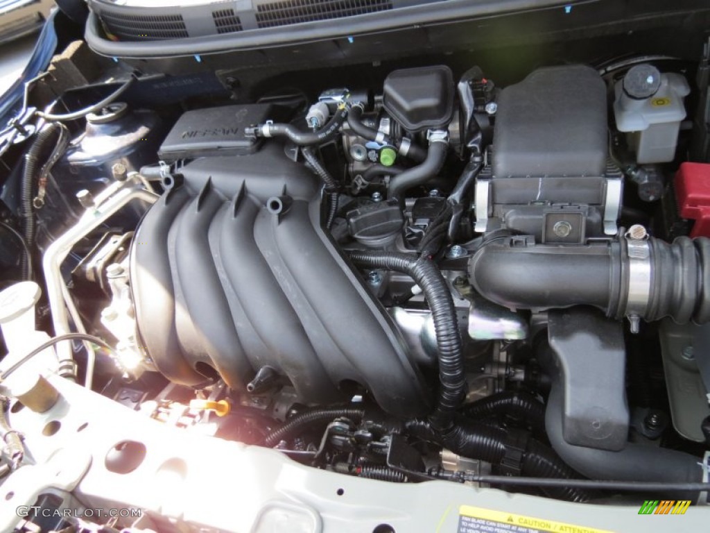 2014 Nissan Versa 1.6 SV Sedan 1.6 Liter DOHC CVTCS 16-Valve 4 Cylinder Engine Photo #81864716
