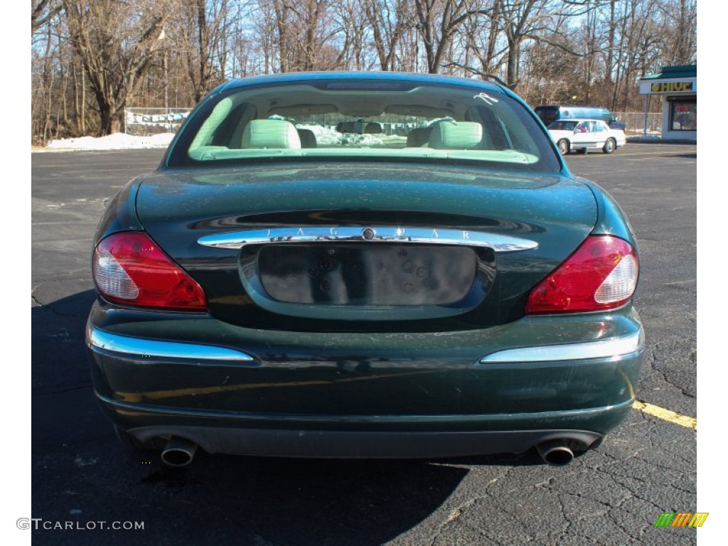 2002 X-Type 2.5 - British Racing Green / Sand photo #5
