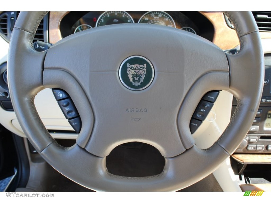 2002 X-Type 2.5 - British Racing Green / Sand photo #12