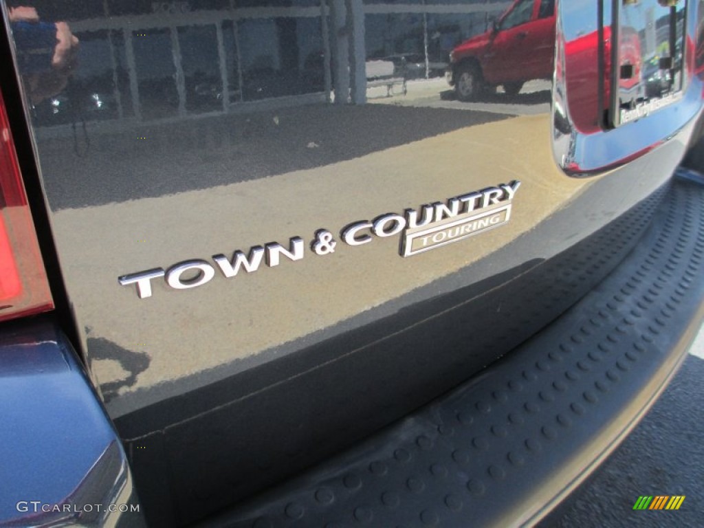 2008 Town & Country Touring Signature Series - Modern Blue Pearlcoat / Medium Slate Gray/Light Shale photo #10