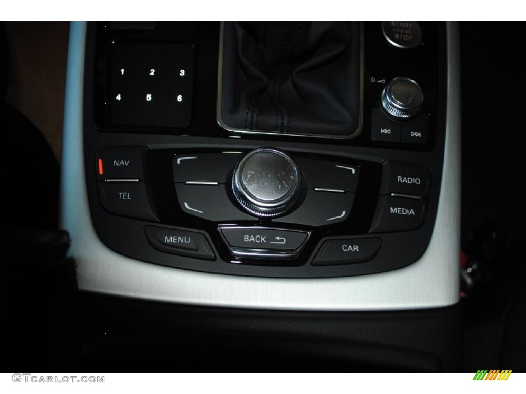 2013 A6 2.0T quattro Sedan - Phantom Black Pearl Effect / Black photo #18
