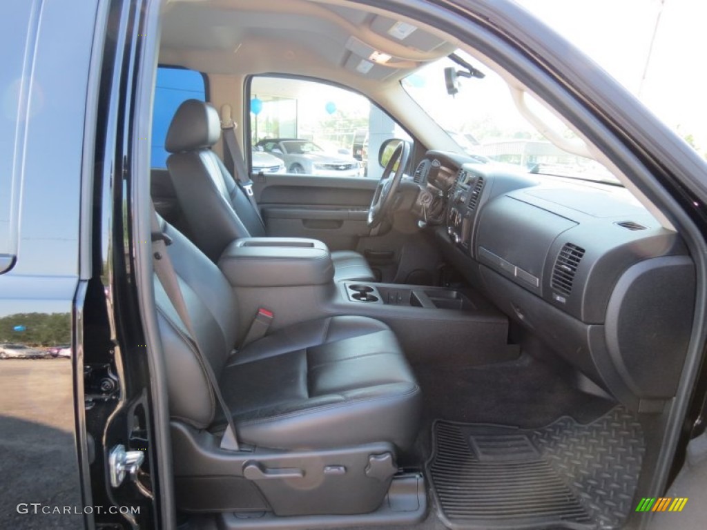 2010 Sierra 1500 SLE Crew Cab - Onyx Black / Ebony photo #15